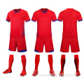 Wholesale plain football jersey new model soccer shirt